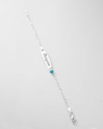 Kids' Keepsake Engraved Name Silver Bracelet