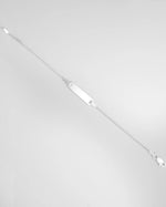 Little Explorer Custom Silver Bracelet For Kids