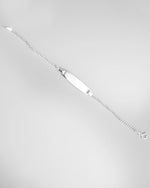 Mini Me Engraved Silver Bracelet For Kids