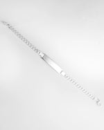 Bold Chain Personalized Silver Bracelet For Men