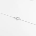 The Infinity Heart Bracelet blends two powerful symbols—eternity and love—into one delicate design.