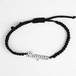 Customized Name Silver Bracelet for Men & Women