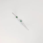 Designed to uplift your everyday style, its elegant green stones leaves symbolize growth and renewal. Lightweight, easy to wear, and crafted to make you feel effortlessly confident