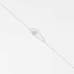 Celebrate your roots with the Lebanon Map Bracelet, beautifully crafted in fine silver and accented with sparkling zircon stones.