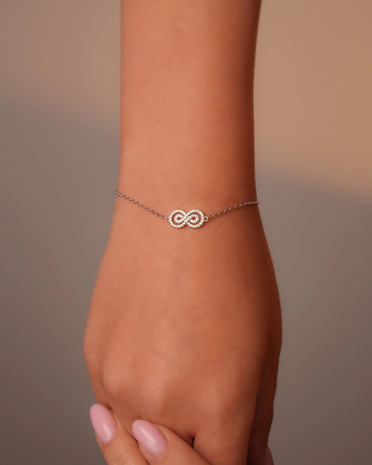 Infinity Silver Bracelet